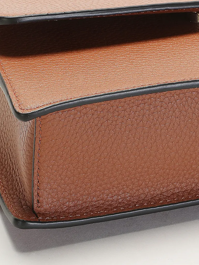 AIGNER | Sac en cuir - Mini sac DELIA Small | braun