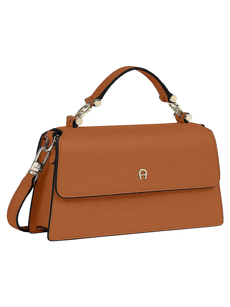 AIGNER | Sac en cuir - Mini sac DELIA Small | braun