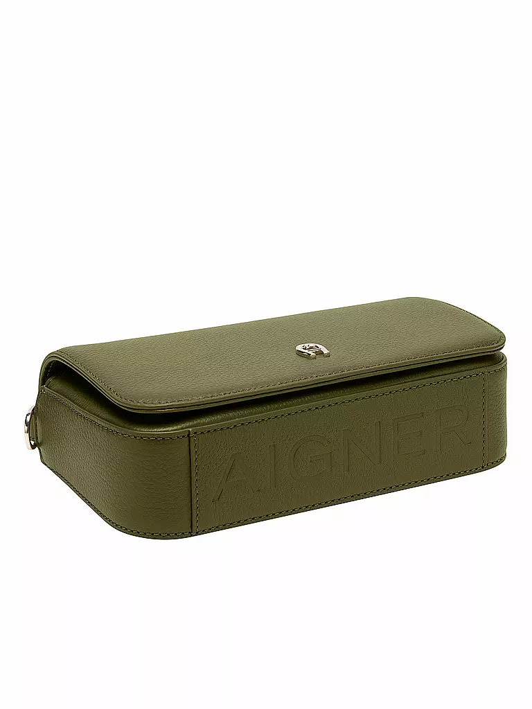 AIGNER | Sac en cuir - Mini sac ZITA Small | Olive