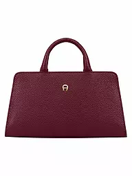 AIGNER | Sac en cuir - Sac à main CYBILL Small | Rouge foncé