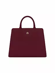 AIGNER | Sac en cuir - Sac à main Cybill XSmall | Rouge foncé