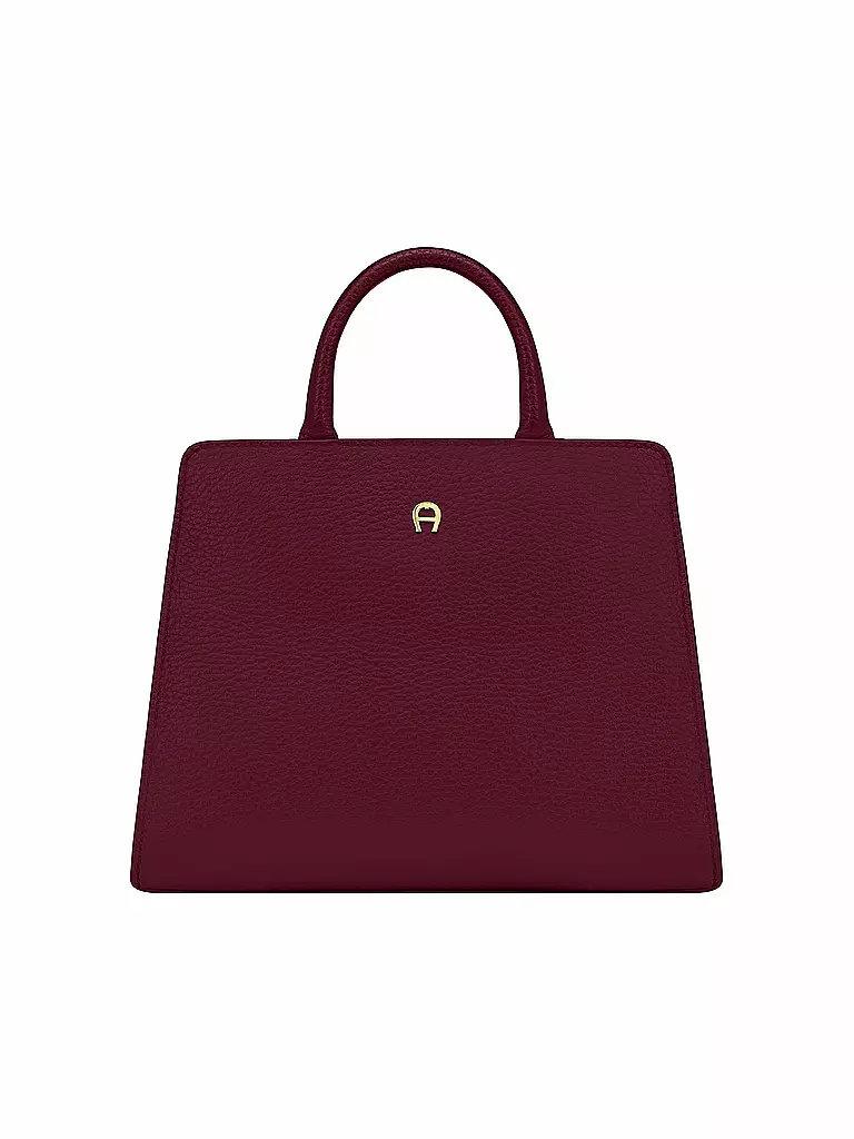 AIGNER | Sac en cuir - Sac à main Cybill XSmall | Rouge foncé