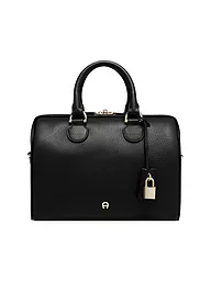 AIGNER | Sac en cuir - Sac à main DELIA Small | Noir