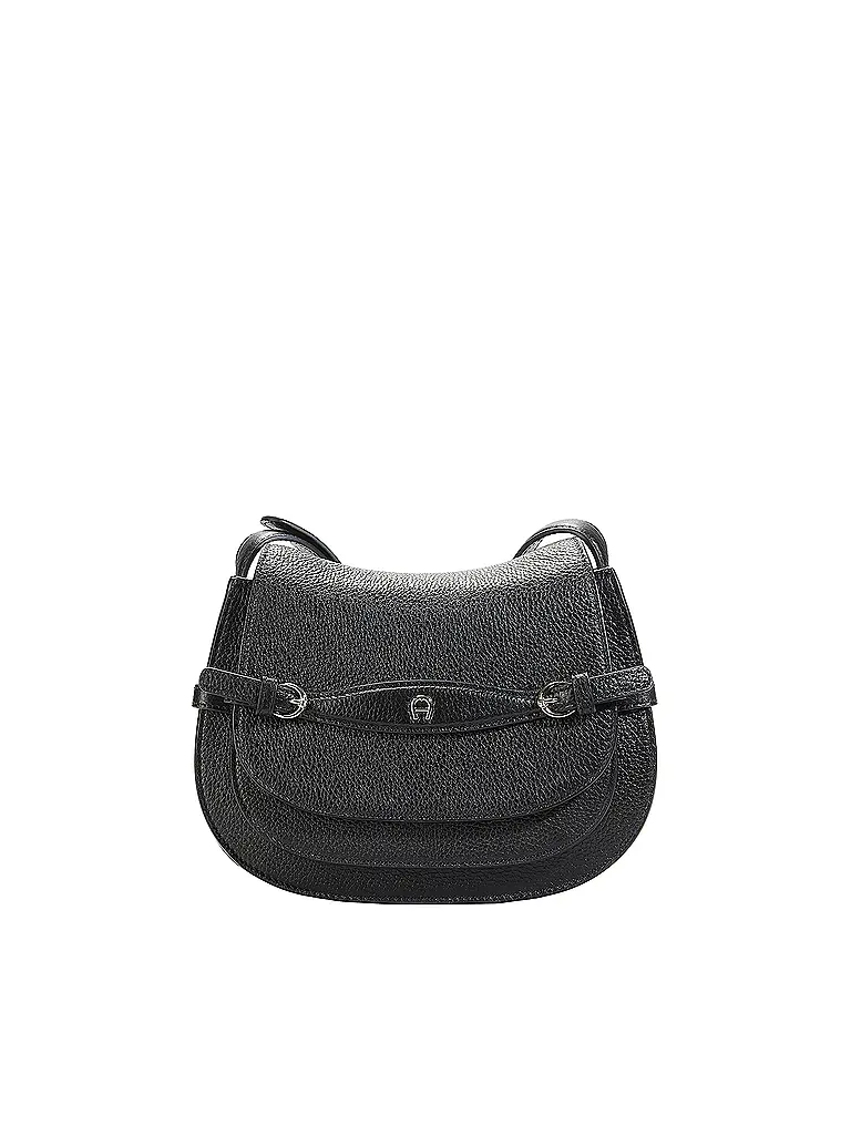 AIGNER | Sac en cuir - Sac bandoulière CAVALLO Small | schwarz