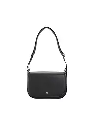 AIGNER | Sac en cuir - Sac bandoulière PURA Medium | Noir