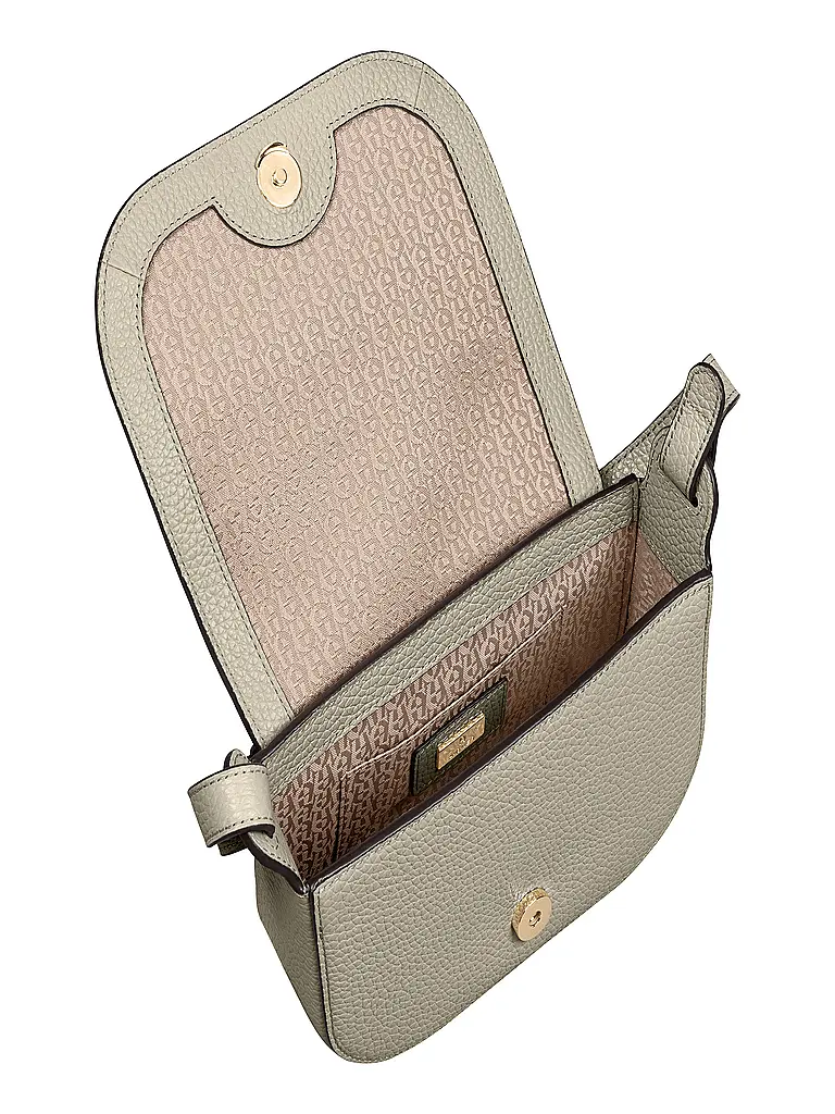AIGNER | Sac en cuir - Sac bandoulière PURA Small | beige