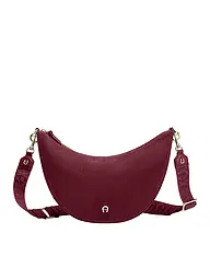 AIGNER | Sac en cuir - Sac bandoulière ZITA Medium | Rouge foncé