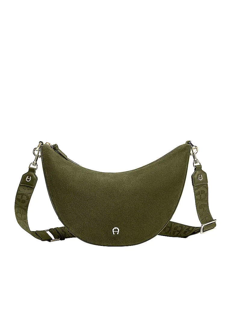 AIGNER | Sac en cuir - Sac bandoulière ZITA Medium | Olive