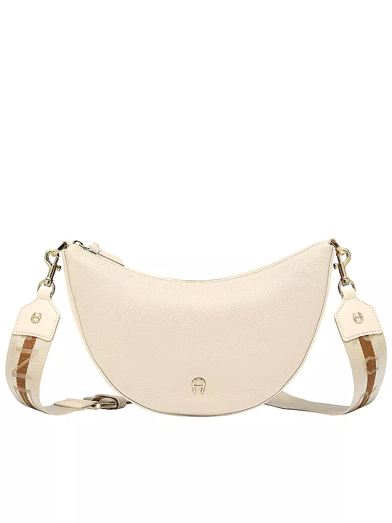 AIGNER | Sac en cuir - Sac bandoulière ZITA | creme