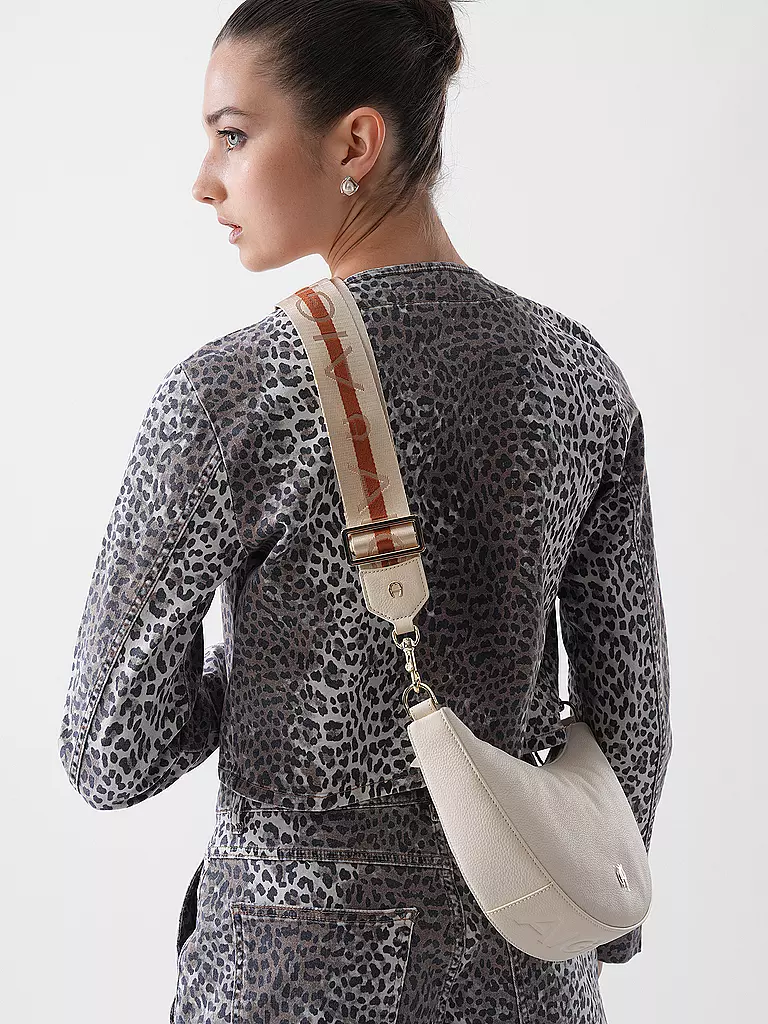 AIGNER | Sac en cuir - Sac bandoulière ZITA | creme