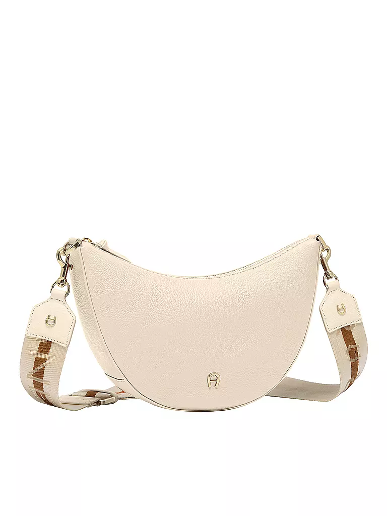AIGNER | Sac en cuir - Sac bandoulière ZITA | creme