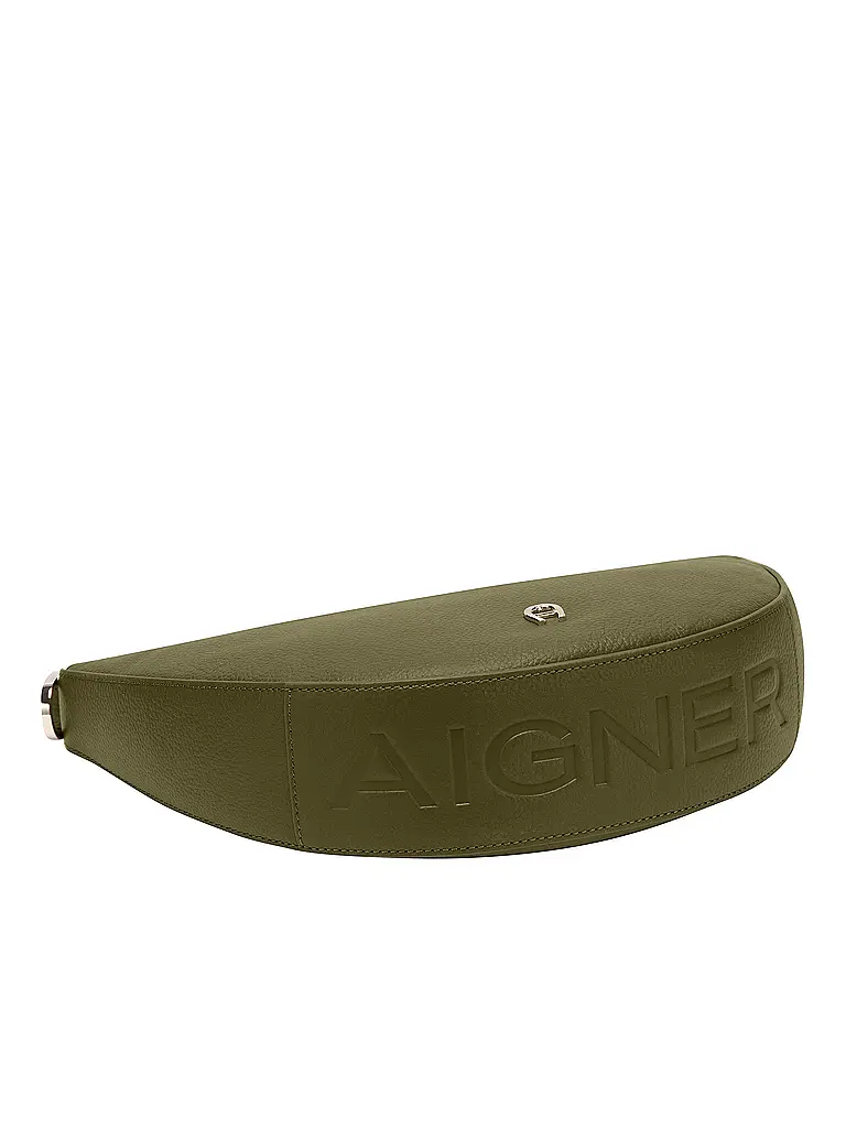 AIGNER | Sac en cuir - Sac bandoulière ZITA | olive