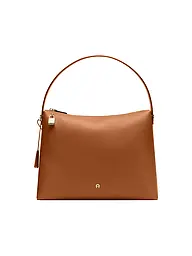 AIGNER | Sac en cuir - Sac Hobo DELIA Large | Marron