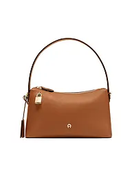 AIGNER | Sac en cuir - Sac Hobo DELIA Small | Marron