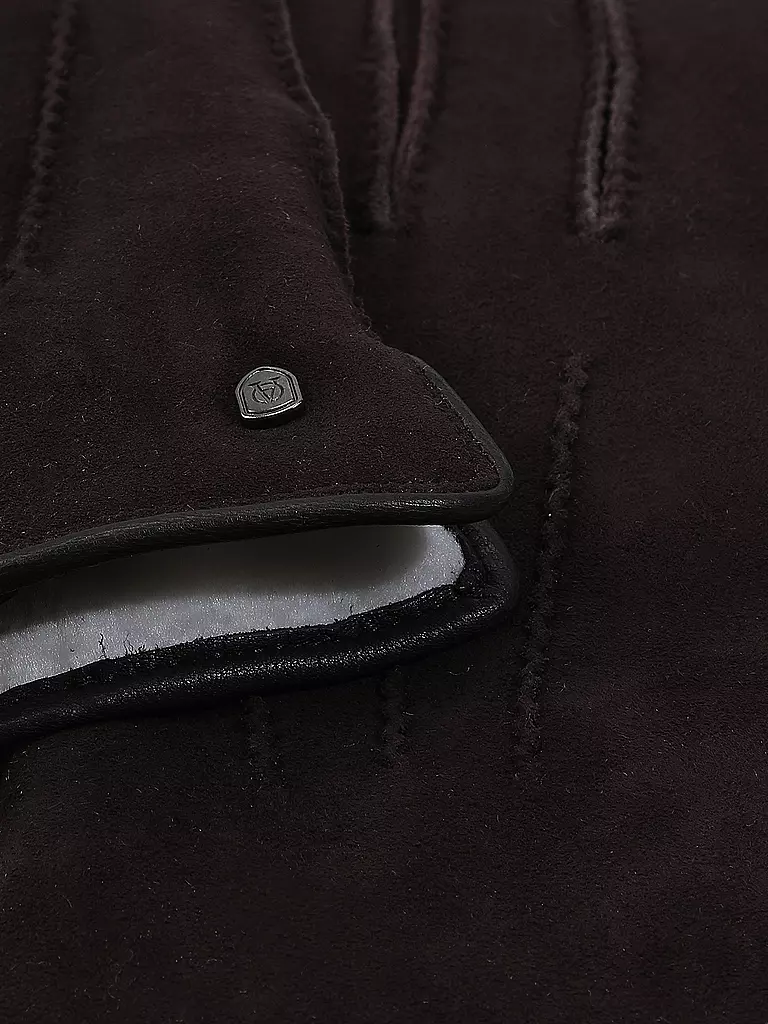 AKAROA | Gants en cuir BEN | braun