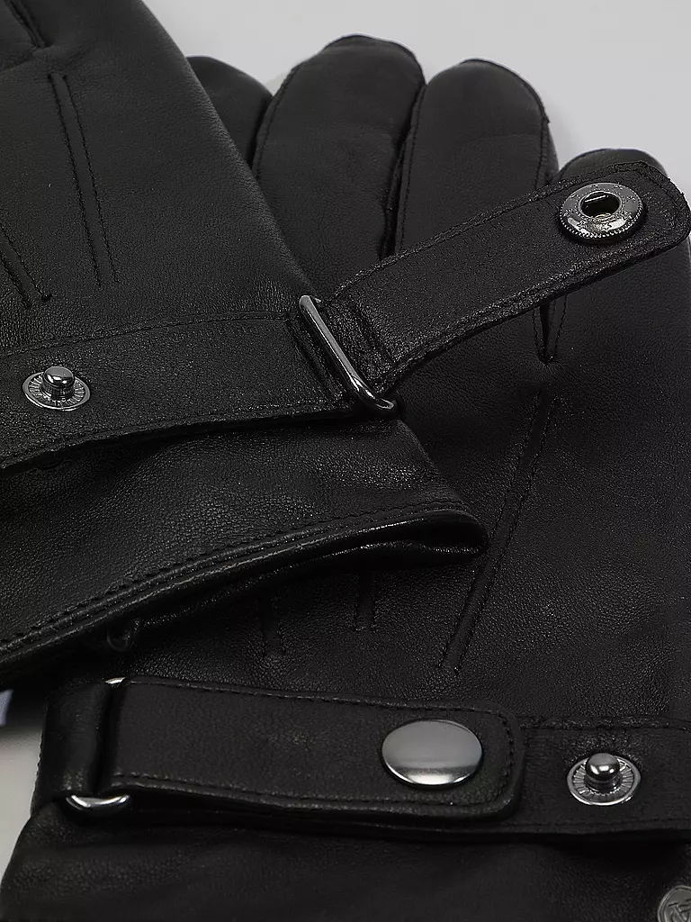 AKAROA | Gants en cuir RON | schwarz