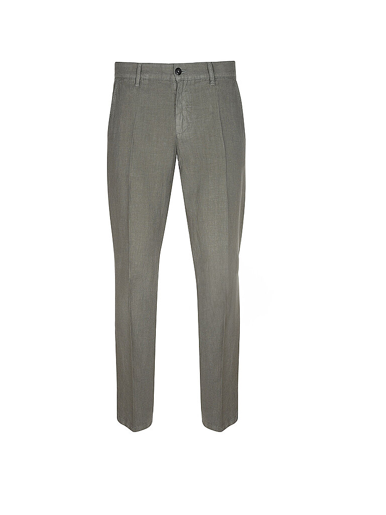 Pantalon en lin LOU-J olive 31/L32