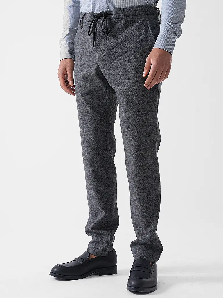 ALBERTO | Chino Coupe Slim JUMP | grau