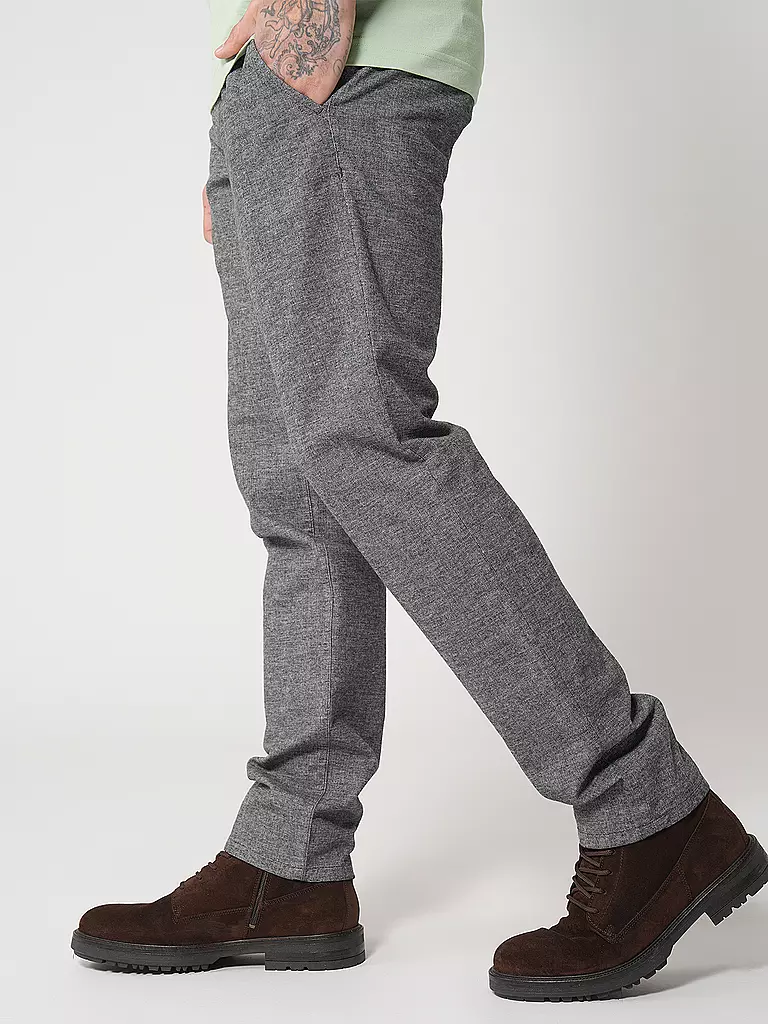 ALBERTO | Chino Slim Fit Lou-RETRO | Gris