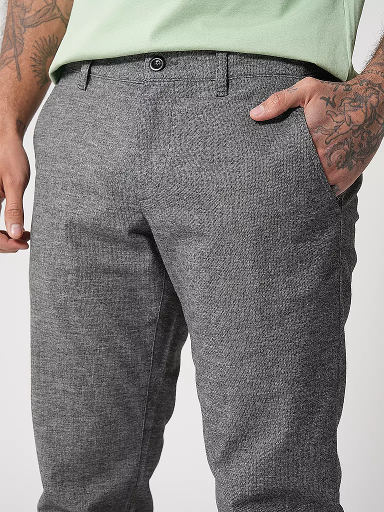 ALBERTO | Chino Slim Fit Lou-RETRO | Gris