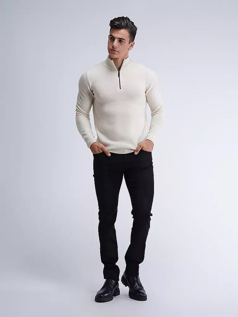 ALBERTO | Jeans coupe droite PIPE | Noir