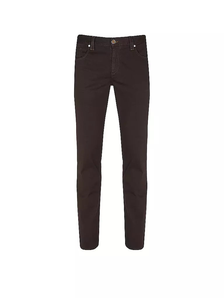 ALBERTO | Jeans Coupe Regular PIPE | Marron