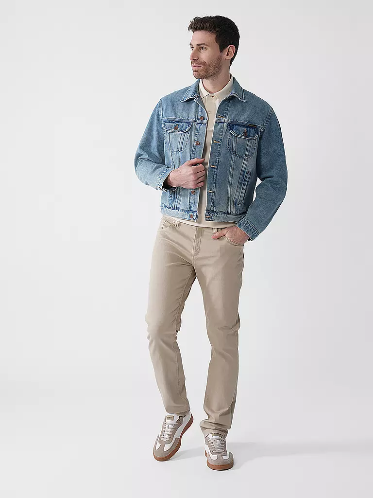 ALBERTO | Jeans Coupe Regular PIPE | beige