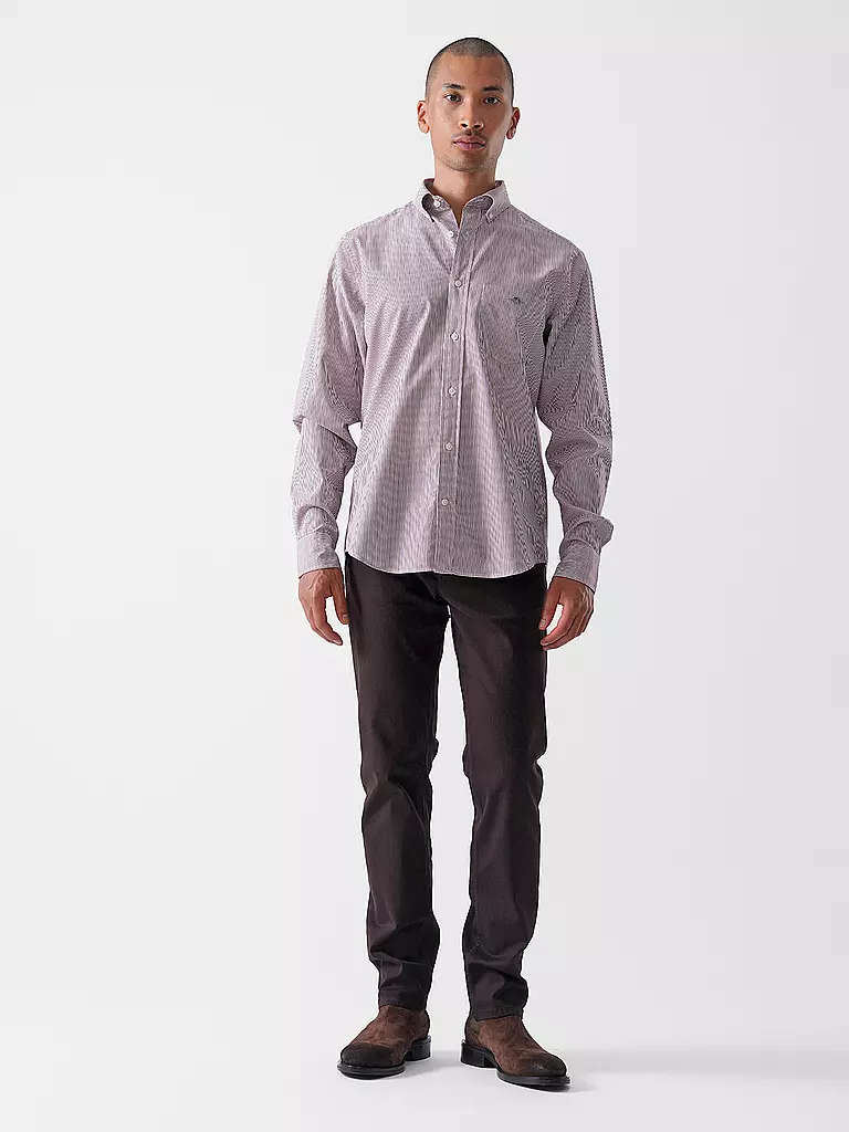 ALBERTO | Jeans Coupe Regular PIPE | Marron