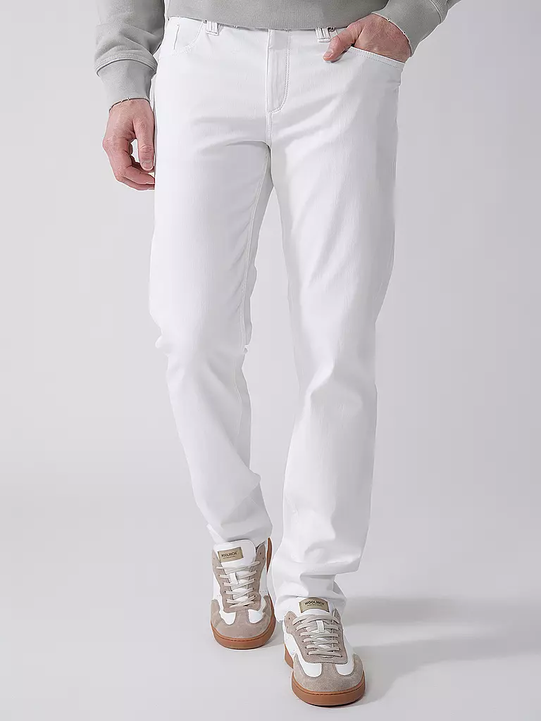 ALBERTO | Jeans Coupe Regular PIPE | weiss