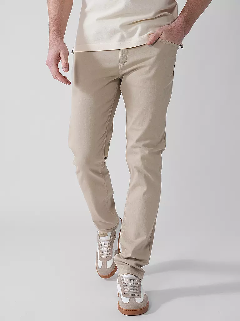 ALBERTO | Jeans Coupe Regular PIPE | beige