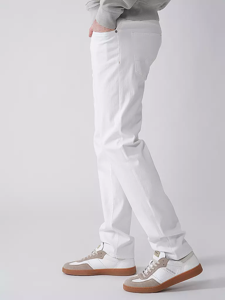 ALBERTO | Jeans Coupe Regular PIPE | weiss
