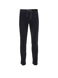 ALBERTO | Pantalon en velours côtelé Slim Fit JUMP | Bleu foncé