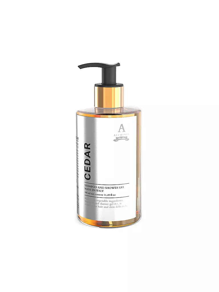 ALCHIMIA SOAP | Duschgel ZEDER 350ml | silber