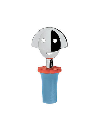 ALESSI | Bouchon de bouteille Anna Stop bleu clair 4cm