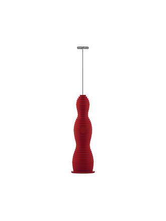 ALESSI | Mousseur à lait Pulcina Rouge