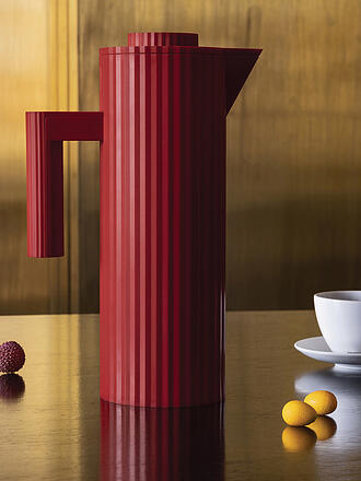 ALESSI | Thermos - Bouteille isotherme Plissé 1 l Rouge