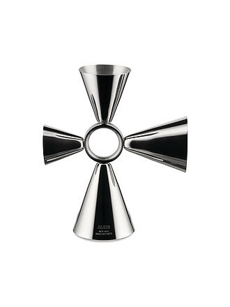ALESSI | Gobelet doseur de bar Quadri Combo Jigger en acier inoxydable