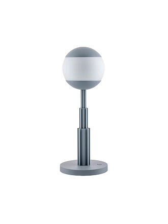 ALESSI | Lampe de table Aldo Rossi Alu Gris Verre
