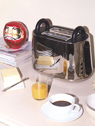 ALESSI | Toaster TORU 2 tranches NE03/B Acier inoxydable 18/10