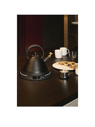 ALESSI | Bouilloire électrique 1,5 l Michael Graves en acier inoxydable noir