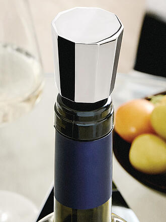 ALESSI | Bouchon de bouteille EUGENIA 6cm Design Naoto Fukasawa Chromé