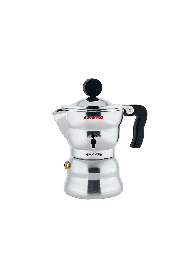 Machine à expresso Moka- - Aluminium / 3 tasses argent