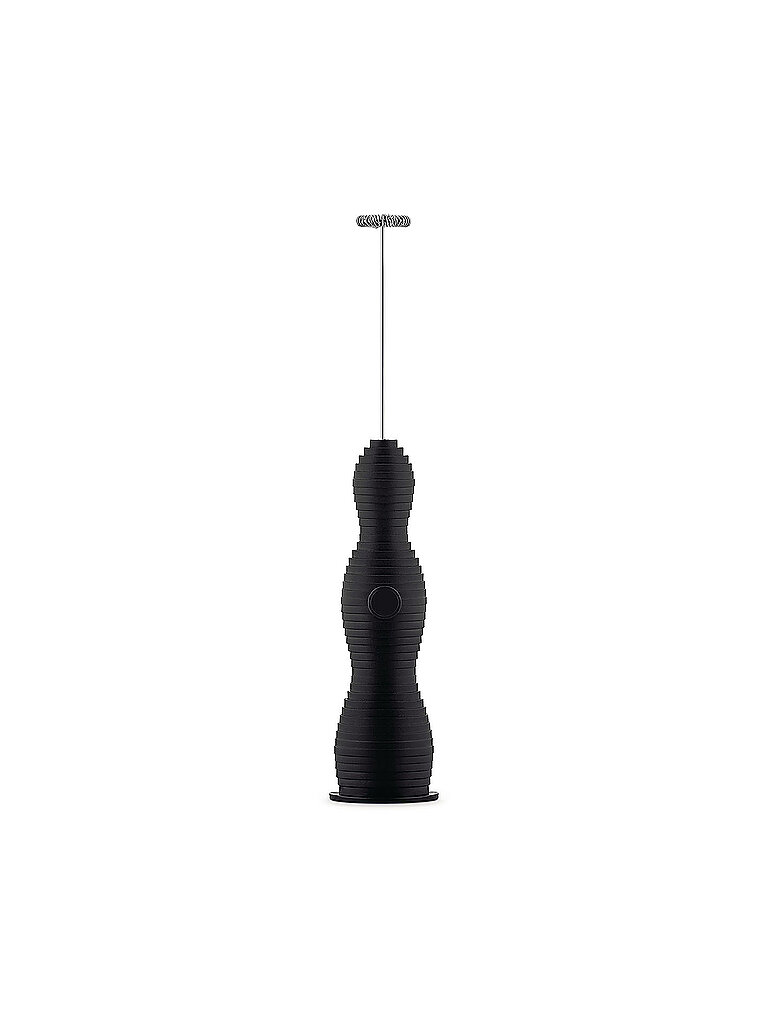 ALESSI Mousseur à lait Pulcina Noir noir
