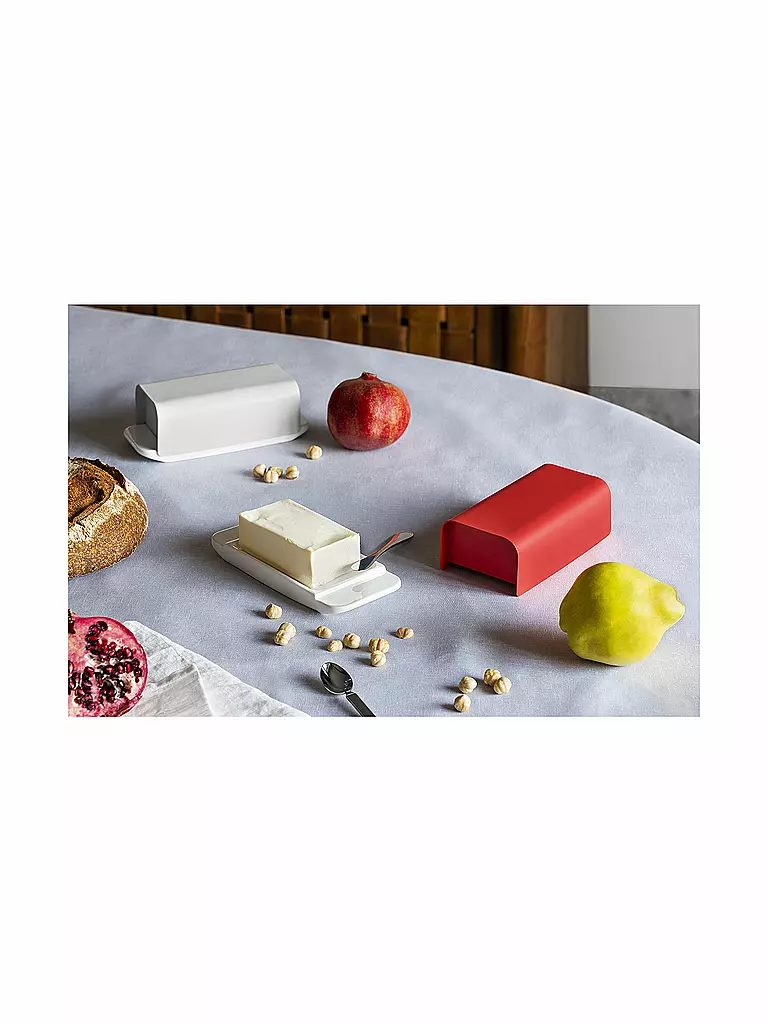ALESSI | Beurrier Mattina 9,5cm Rouge | rot