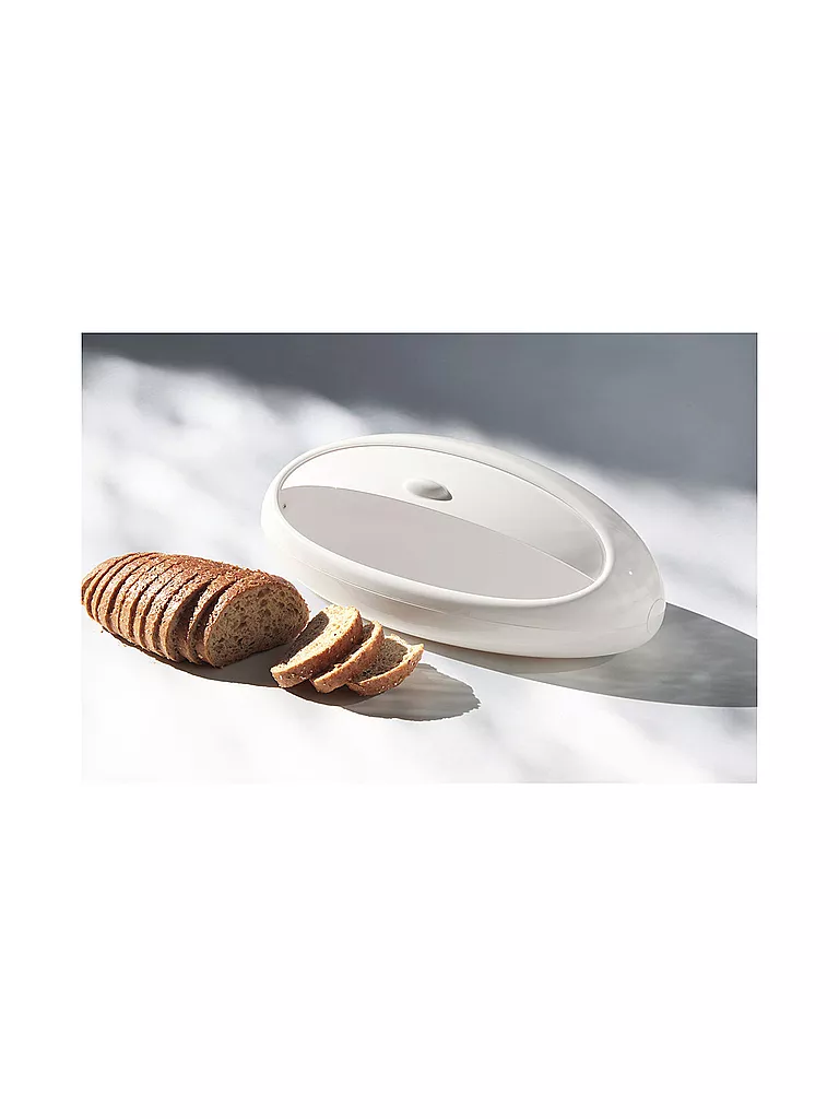 ALESSI | Boîte à pain Gnam 46cm | Blanc