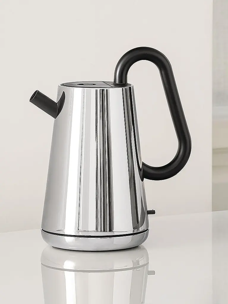 ALESSI | Bouilloire électrique 80cl TORU en acier inoxydable | Argent
