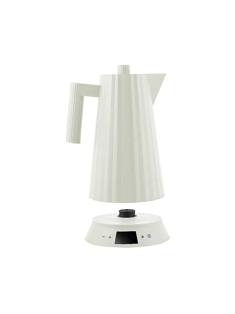 ALESSI | Bouilloire 1,7l Plissee Th. Harz / Blanc | Blanc