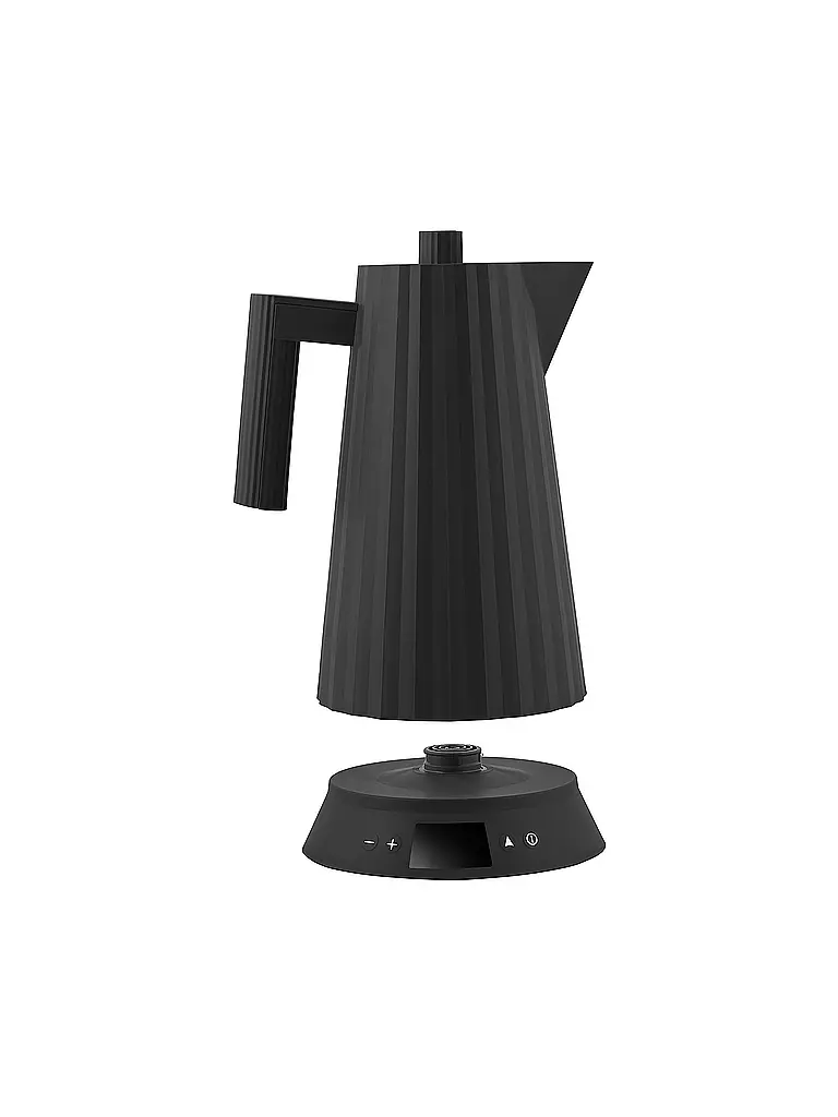 ALESSI | Bouilloire 1,7l Plissee Th. Harz / Noir | Noir