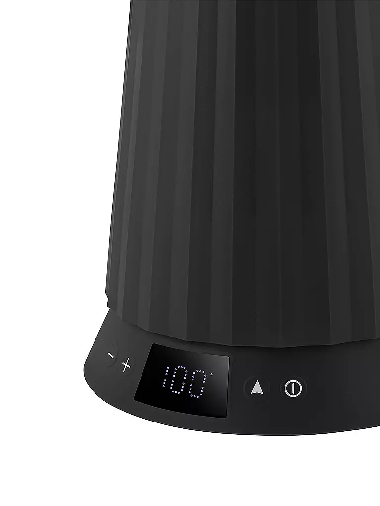 ALESSI | Bouilloire 1,7l Plissee Th. Harz / Noir | Noir