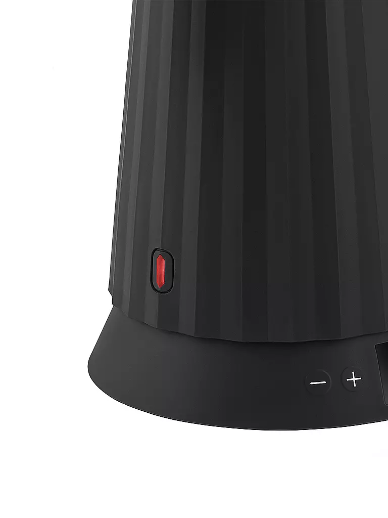 ALESSI | Bouilloire 1,7l Plissee Th. Harz / Noir | Noir